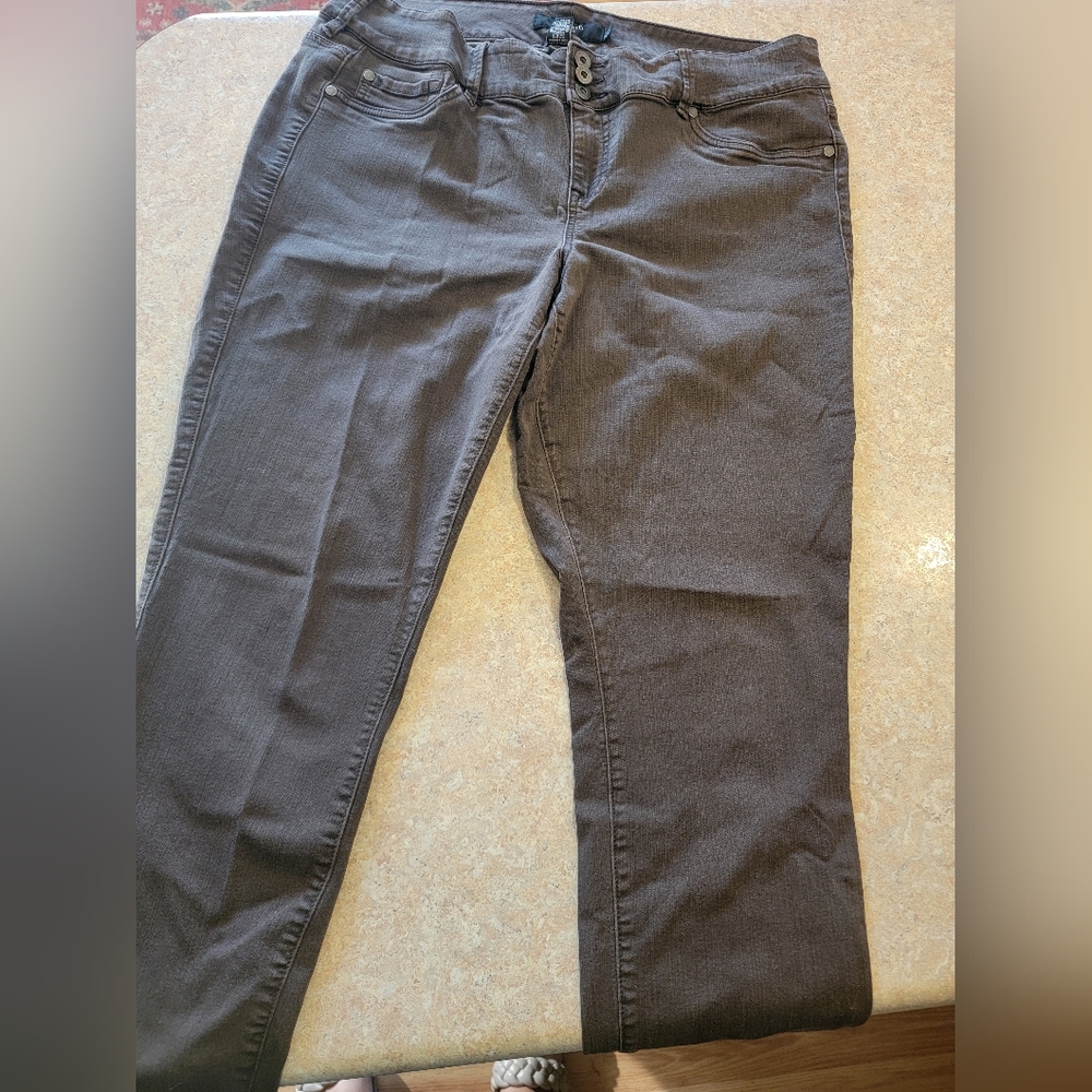 Torrid brown skinny jeans Size 20XT